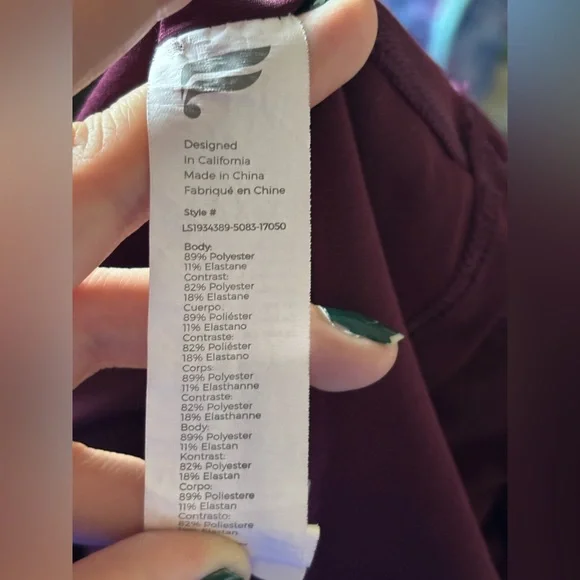 Fabletics Nara Half Zip Hoodie - Picture 8 of 8